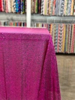 1pc - Glitz Sequins Table Linen 132" Round- Fuchsia -Urquid Linen Shop PhotoJan202023 20355PM 20b5305a 9117 4178 9410 049df7a5a669