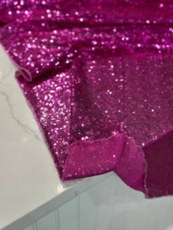 1pc - Glitz Sequins Table Linen 132" Round- Fuchsia -Urquid Linen Shop PhotoJan202023 20423PM 253bd2b5 67c4 4449 832b f8dbf4ff6ff8