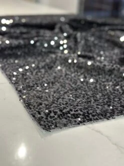 1pc - Taffeta Sequins Table Linen In Black (90" Round) -Urquid Linen Shop PhotoJan242023 115751AM 57f63b02 bceb 42b9 854b f06a6f61a95a 1