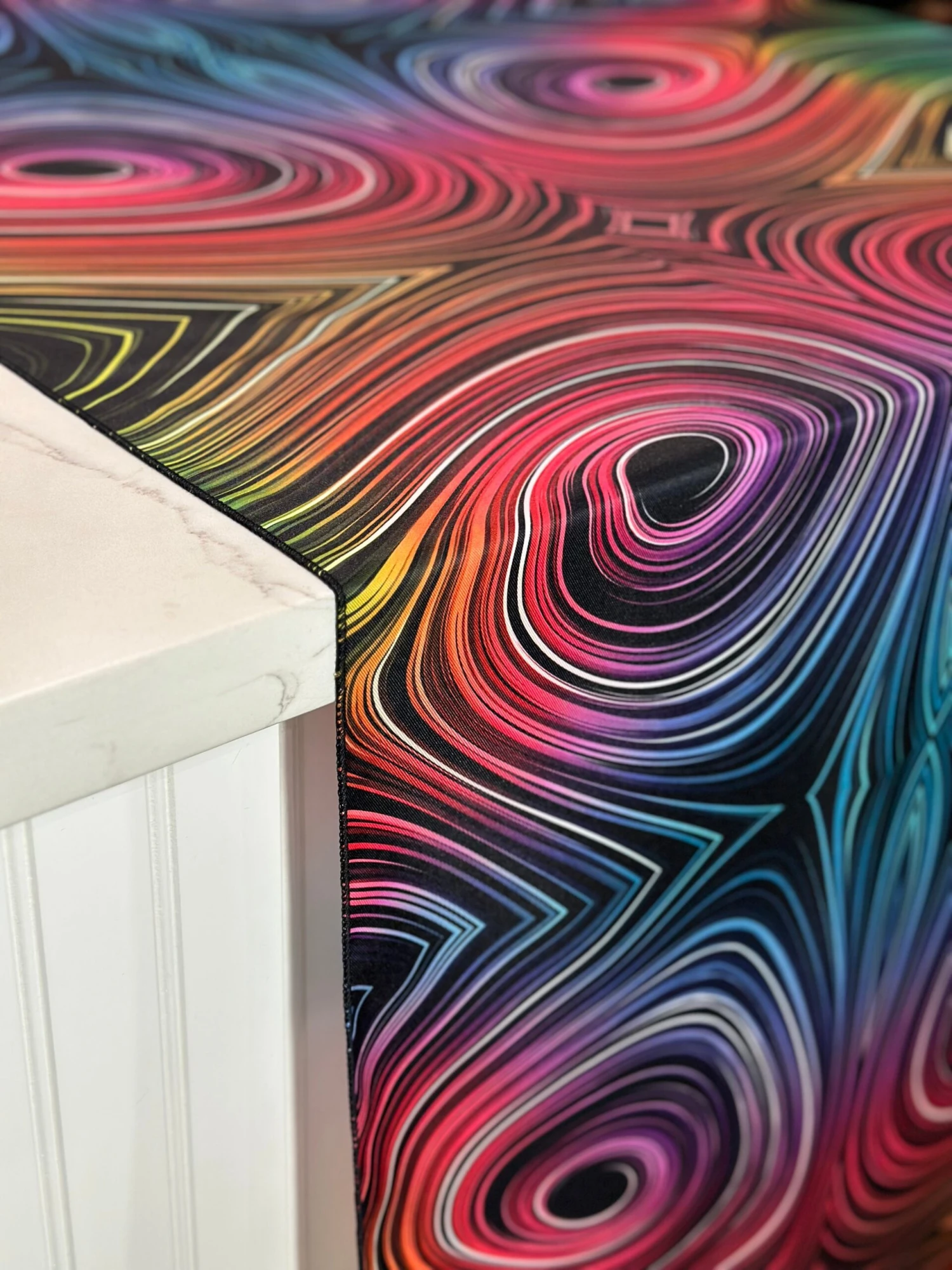 Neon Abstract (Poly Print) Table Linen 5 Neon Abstract (Poly Print) Table Linen - Image 5