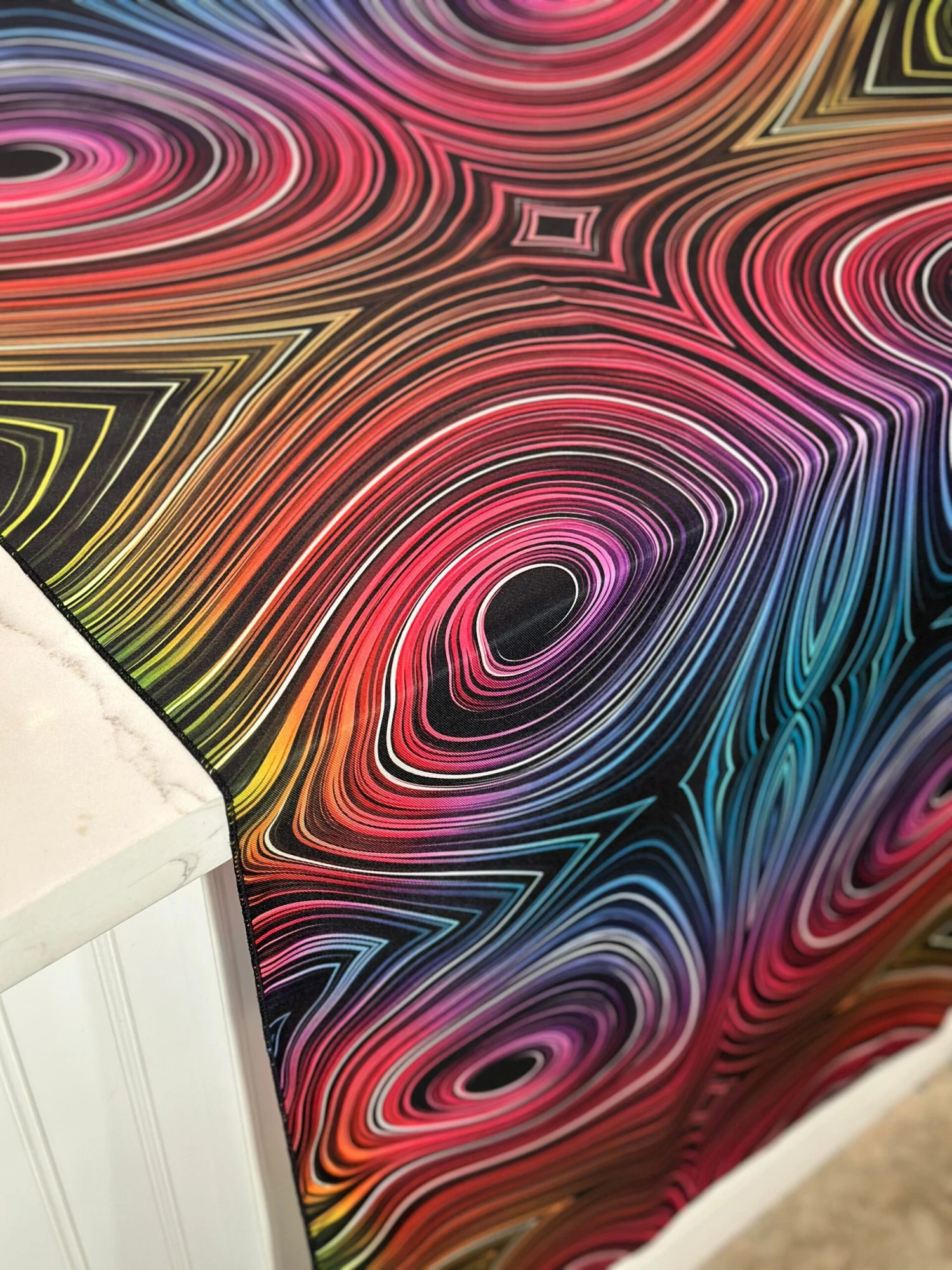 Neon Abstract (Poly Print) Table Linen 6 Neon Abstract (Poly Print) Table Linen - Image 6