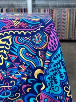 70's Funk (Poly Print) Table Linen -Urquid Linen Shop PhotoJan262023 33035PM