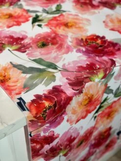 Spring Blossom (Poly Print) Table Linen -Urquid Linen Shop PhotoJan262023 33153PM