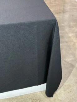 1pc - Rustic Linen Table Linen 90"x156" Banquet - Black 11 1pc - Rustic Linen Table Linen 90"x156" Banquet - Black -Urquid Linen Shop PhotoJan272023 112832AM