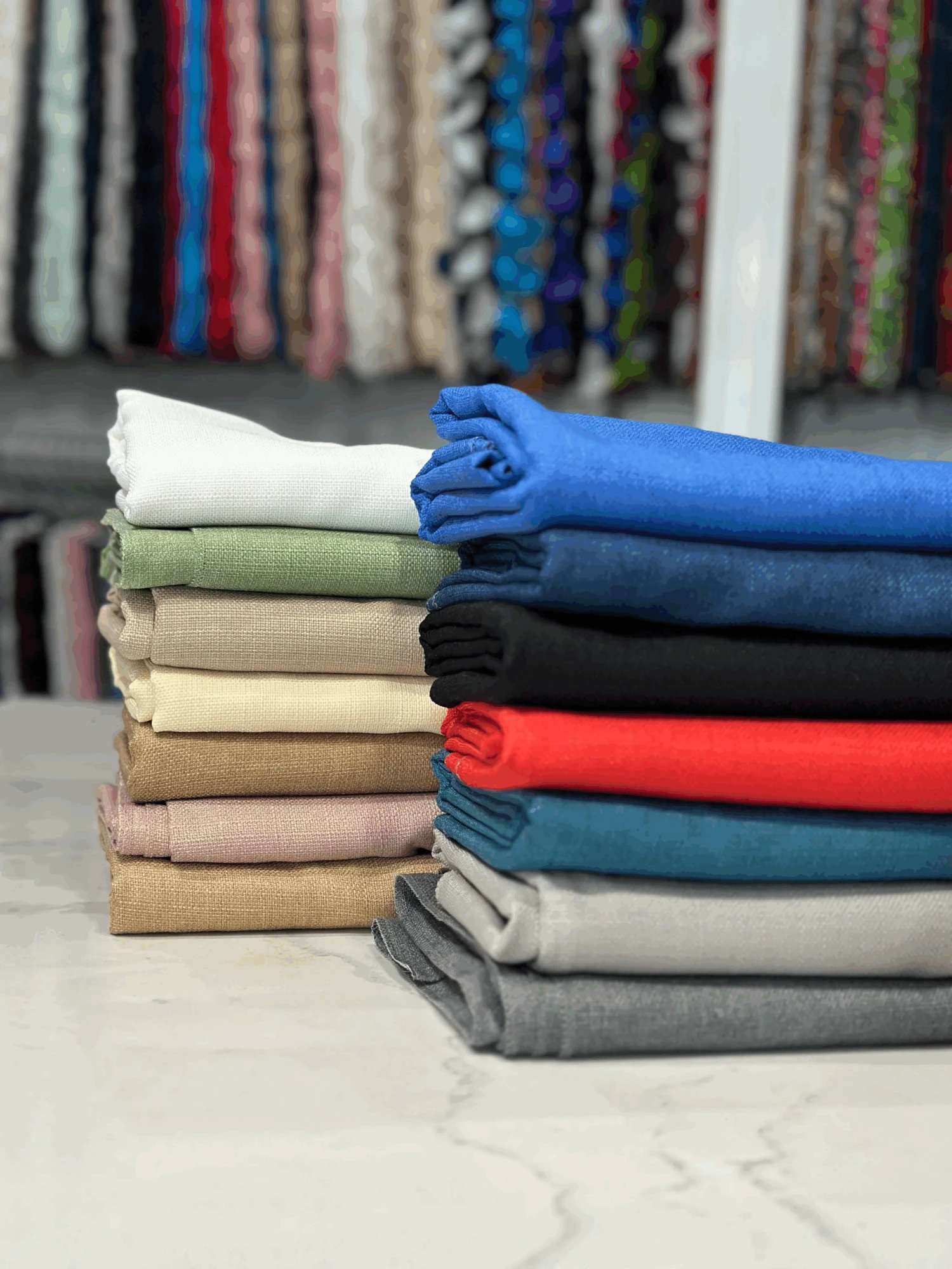 1pc - Rustic Linen Table Linen 90"x156" Banquet - Black 8 1pc - Rustic Linen Table Linen 90"x156" Banquet - Black - Image 8