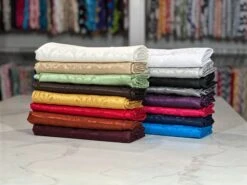 1pc - Damask Poly Table Linen 126" Round - Gold 1326 -Urquid Linen Shop PhotoJul172023 112006AM 94f93b74 4f46 4478 bc3a 9244528fea3b