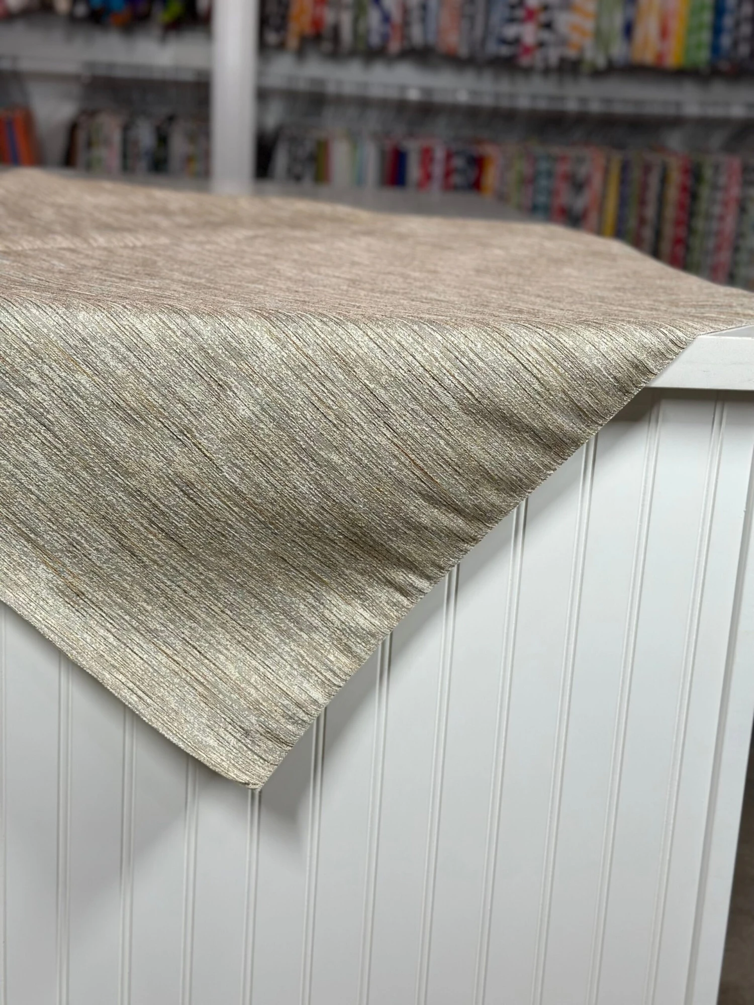 1pc - Sterling Jacquard Table Linen 120" Round - Champagne 8 1pc - Sterling Jacquard Table Linen 120" Round - Champagne - Image 8