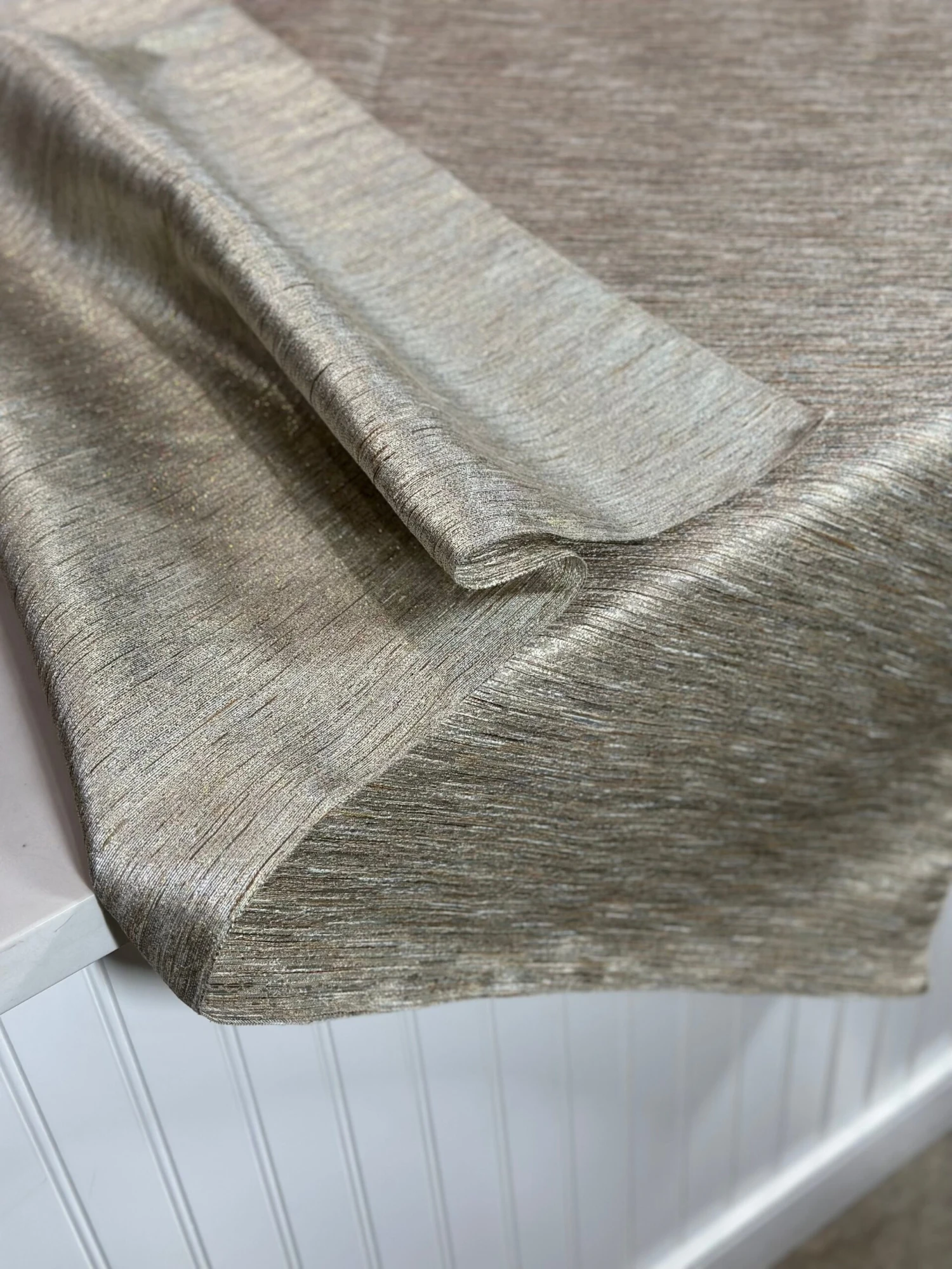 1pc - Sterling Jacquard Table Linen 120" Round - Champagne 9 1pc - Sterling Jacquard Table Linen 120" Round - Champagne - Image 9