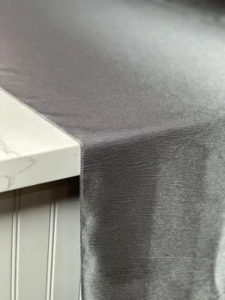 5pcs - Luxury Satin Table Linen 90" Round - Charcoal 21 5pcs - Luxury Satin Table Linen 90" Round - Charcoal -Urquid Linen Shop PhotoJul182023 35212PM