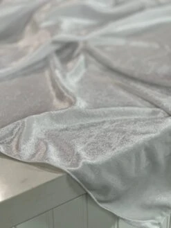 Lush Velvet Table Linen In White -Urquid Linen Shop PhotoJul262023 111448AM