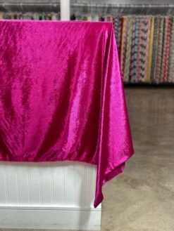 Lush Velvet Table Linen In Sangria 10 Lush Velvet Table Linen In Sangria -Urquid Linen Shop PhotoJul262023 120627PM