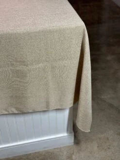 Imitation Burlap Table Linen In Wheat 17 Imitation Burlap Table Linen In Wheat -Urquid Linen Shop PhotoJul262023 20611PM