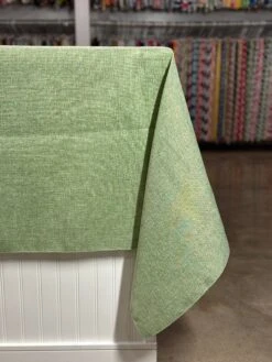 Imitation Burlap Table Linen In Sage 17 Imitation Burlap Table Linen In Sage -Urquid Linen Shop PhotoJul262023 21900PM