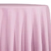 1pc - Premium Poly (Poplin) Table Linen 108" Round - Pink 1156