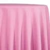 1pc - Premium Poly (Poplin) Table Linen 90" Round - Pink 1157