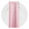Premium Poly (Poplin) Table Napkin In Pink Salmon 1720