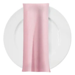 Premium Poly (Poplin) Table Napkin In Pink Salmon 1720
