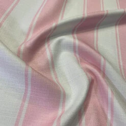 Cabana Stripe Table Runner In Pink / White -Urquid Linen Shop Pink 3 1200 640560bb b607 4cfb a094 359afc2a3c86