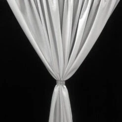 1pc - Premium Poly (Poplin) Drapery Panel 8' Tall X 58" Wide - Ivory 1111 -Urquid Linen Shop Polyester5 720x ea0824a0 944b 4e63 bf41 f5a1aa578bed