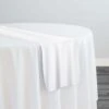 Premium Poly (Poplin) Table Runner In White