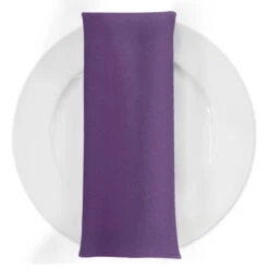 Premium Poly (Poplin) Table Napkin In Raisin 1356