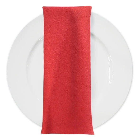 Premium Poly (Poplin) Table Napkin In Red 1191 1 Premium Poly (Poplin) Table Napkin In Red 1191