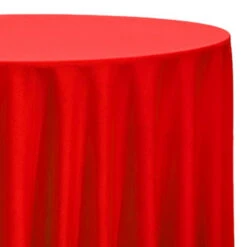 Scuba (Wrinkle-Free) Table Linen In Red
