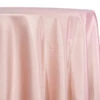 Lamour (Dull) Satin Table Linen In Rose Petal 1900