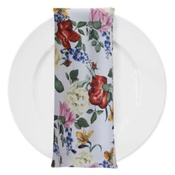 Rose Garden (Poly Print) Table Napkin