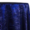 Crush Shimmer (Galaxy) Table Linen In Royal 2