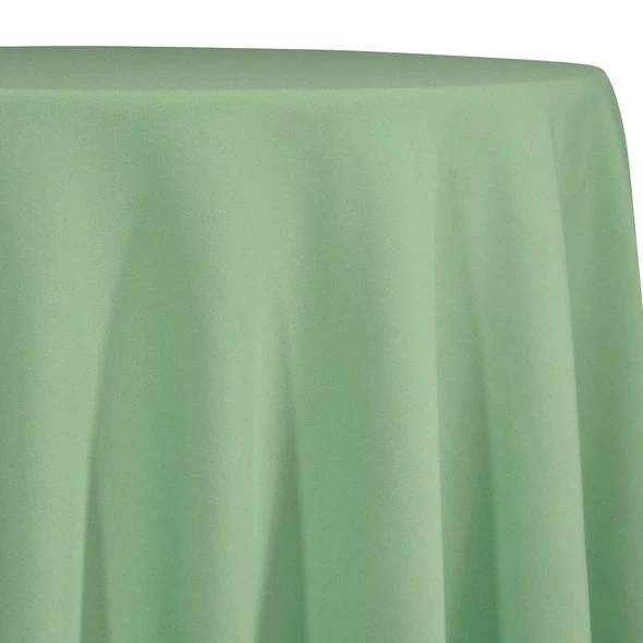 Premium Poly (Poplin) Table Linen In Sage 1152 1 Premium Poly (Poplin) Table Linen In Sage 1152