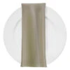 Lamour (Dull) Satin Table Napkin In Sage 1154