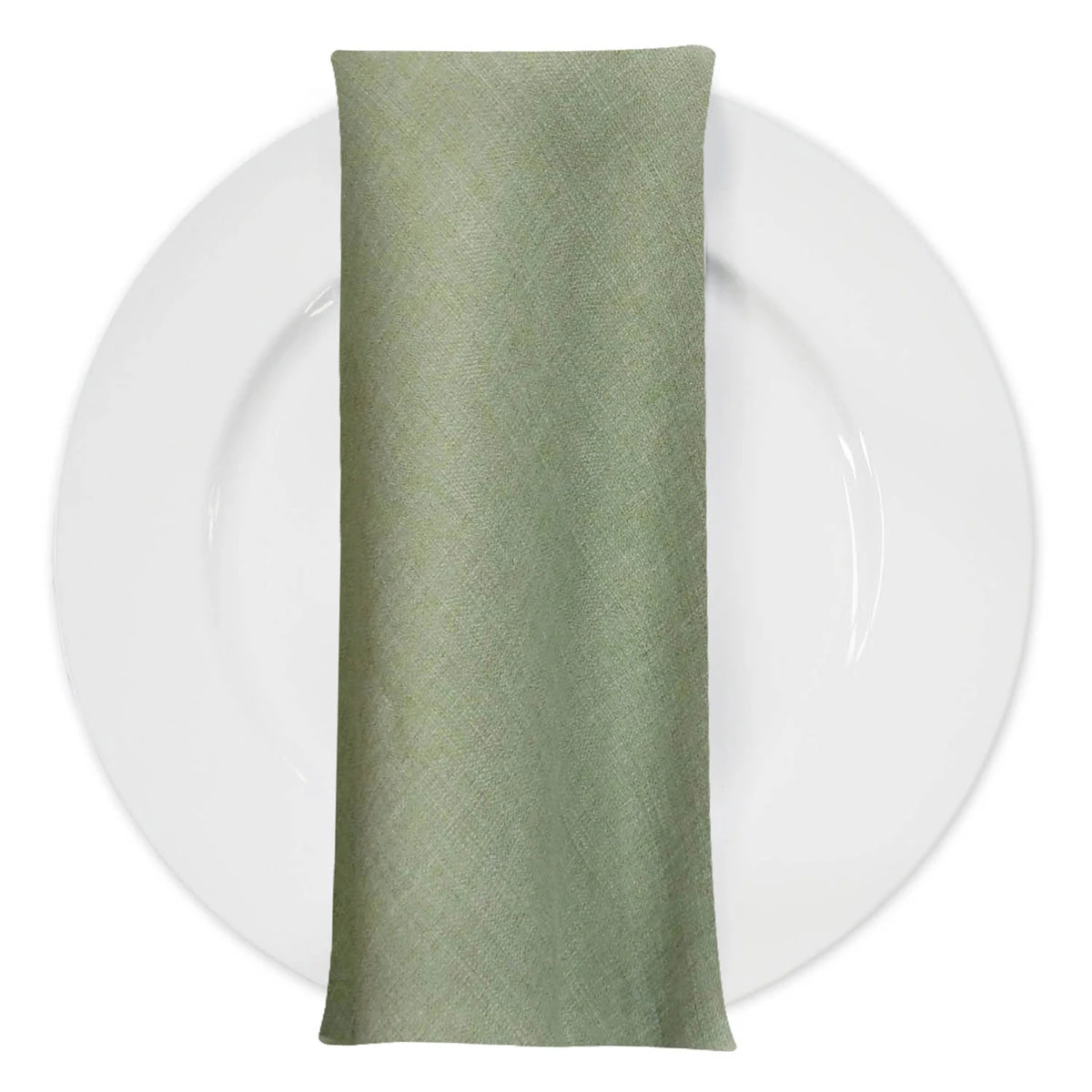 Rustic Linen Table Napkin In Sage 1 Rustic Linen Table Napkin In Sage