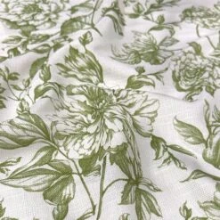 Artistry Bloom Table Linen In Sage -Urquid Linen Shop Sage2