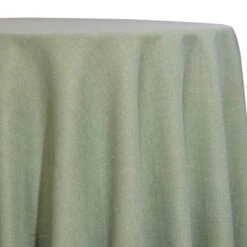 Rustic Linen Table Linen In Sage