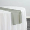 Crystal Organza Table Runner In Sage 754