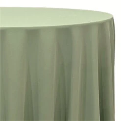 Scuba (Wrinkle-Free) Table Linen In Sage Mint