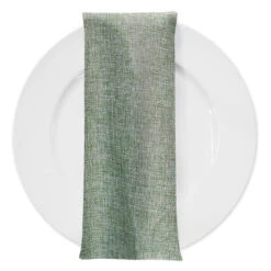 Imitation Burlap Table Napkin In Sage