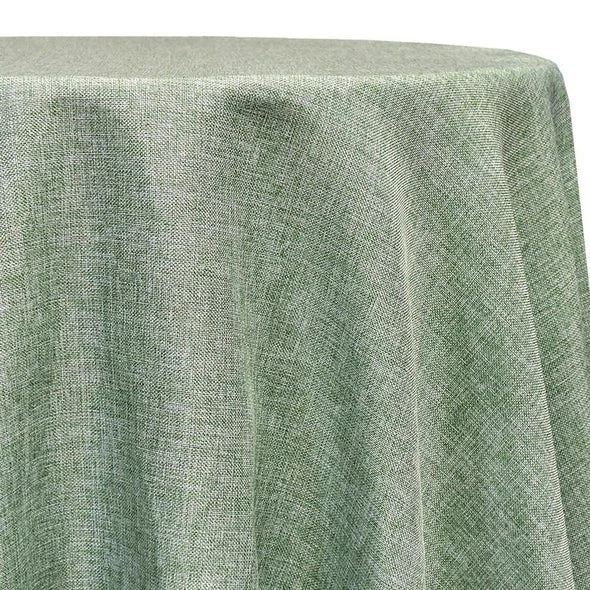 Imitation Burlap Table Linen In Sage 1 Imitation Burlap Table Linen In Sage