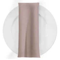 Premium Poly (Poplin) Table Napkin In Sand 1779