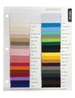 Scuba (Wrinkle-Free) Table Linen In Sage Mint -Urquid Linen Shop ScubaColorCard 85a25d9e 942e 423c bbc2 e036eac9b103