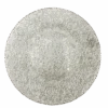 Static - Glass Charger Plate In Silver (Item # 0290)