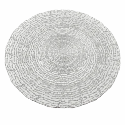 Webbed - Glass Charger Plate In Silver (Item # 0291) -Urquid Linen Shop Silver 3 edited 842b65a1 d0ec 4b70 a549 a42d8be19055