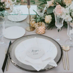 Halo - Glass Charger Plate In Silver (Item # 0212) -Urquid Linen Shop Silver f3d874a5 b21e 4e72 a23a 668cbd192997