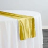 Bridal Satin Table Runner In Spa Sorbet 615