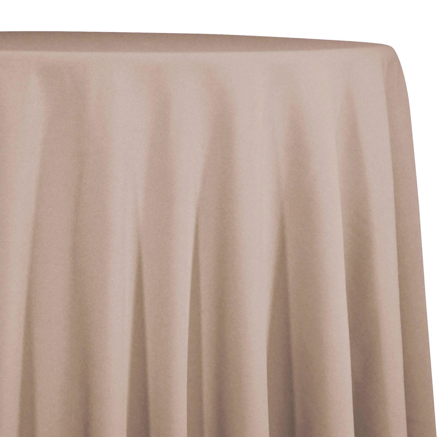 Premium Poly (Poplin) Table Linen In Stone 1775 1 Premium Poly (Poplin) Table Linen In Stone 1775