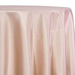 Lamour (Dull) Satin Table Linen In Taupe 1347
