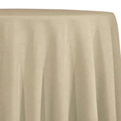 Premium Poly (Poplin) Table Linen In Taupe 1348
