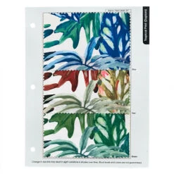 Tropical Print (Dupioni) Table Runner In Green -Urquid Linen Shop TropicalPrint 1200 c149867b 2fcf 43af 91ba 29f45c1025a4