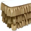Imitation Burlap - Table Skirt (No Topper)